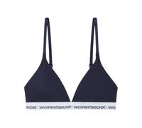Women'secret Top Logo Reggiseno, Blu, M Donna