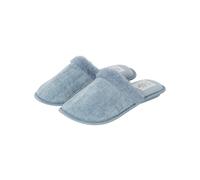 Women'secret Zapatillas Daily Nordic Botanical, Slipper Donna, Blu Marittimo, Large Larga