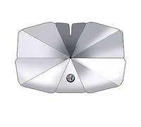 WOMIA Parasole Auto Pieghevole, per Alfa Romeo Stelvio, Protettore Parabrezza Contro Raggi UV