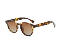 WONAVEHY Occhiali da sole Mens Womens Unisex Retro occhiali da sole per gli uomini donne Pirata Capitano Johnny Depp Stile Vintage Rotondo Stile Occhiali da sole colorati per gli uomini Signore Moda