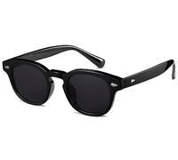 WONAVEHY Occhiali da sole Mens Womens Unisex Retro occhiali da sole per gli uomini donne Pirata Capitano Johnny Depp Stile Vintage Rotondo Stile Occhiali da sole colorati per gli uomini Signore Moda