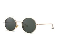 WONAVEHY Occhiali da Sole Polarizzati Retrò Classici Rotondi Vintage Mens Womens Sunglasses Occhiali da Sole UV400 Montatura da Uomo e Donna