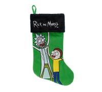 Wondapop Rick and Morty 20 Applique Christmas Stocking Gift Holder for Stocking Stuffers Indoor Home Decor and Holiday Decor
