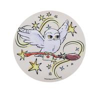 WONDEE Hedwig Harry Potter - Tappetino per mouse con gufo Hedwig, in fibra extra fine e lavabile, il potere di gioia, Disney Harry Potter, regalo per ragazze e donne