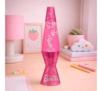 WONDEE Lampada Lava Barbie Rosa Con Glitter, [5 Modelli] Decorazione per la Stanza ipnotica e antistress per Bambina e Ragazze, Lava Lamp Originale Bambina, Regalo Barbie