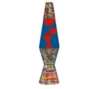 WONDEE Lampada Lava Magma Marvel Avengers, [5 Modelli] Decorazione per la Stanza ipnotica e antistress, Lava Lamp Originale Bambino e Adulti, Idee Regalo Marvel Disney