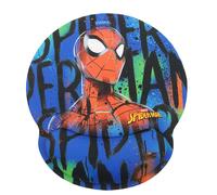 Wondee, Tappetino per mouse ergonomico XXL con poggiapolsi design Spiderman