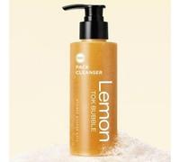 WONDER BATH Lemon Tok Bubble Pack Cleanser 100 ml detergente trucco coreano N...