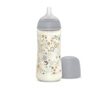 SUAVINEX Wonderland - biberon in plastica flusso denso 360 ml azzurro liberty