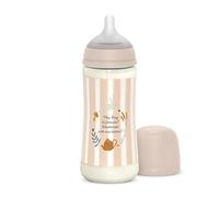 Suavinex Wonderland SX Pro Physiological Anti-Colic biberon L Dense Flow 6 m+ Pink 360 ml