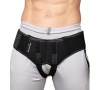 Wonder Care-Black ernia di sostegno cintura doppio pad a pressione truss ernia sostegno A107 XL
