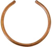 Wonder Care Bracciale in rame puro per donna e uomo Copper Kada per uomo Fascia magnetica in rame con custodia in velluto e scatola regalo (confezione da 2)