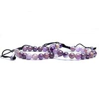 Wonder Care - Braccialetti Chakra Buddha Bracciale con perline Rudraksha originali Braccialetti con lava Bracciale Rudraksha (2 per confezione)