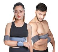 Wonder Care - Fascia elastica per braccio immobilizzatore spalla sinistra destra per clavicola, lussazione ossea, sublussazione, supporto per spalla dopo chirurgia della cuffia dei rotatori, colore