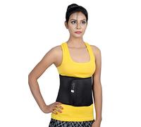 Wonder Care Legante addominale post intervento chirurgico sezione C, recupero per donne, snellente pancia bruciagrassi cintura dimagrante per uomo fascia a compressione colore nero (XL)