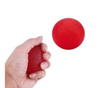 Wonder Care - Pallina da stress per esercizi in gel per alleviare la fisioterapia, terapia di compressione della mano, artrite fisica, rosso per dita e polso, confezione da 1