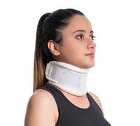 Wonder Care WC_Collare Cervicale Rigido | Bretelle in plastica regolabili per il supporto del collo Altezza del collo, avvolge e allevia il dolore e la pressione nella colonna vertebrale - C103 XL