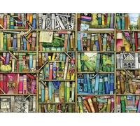 Wonder Forge Puzzle 12001560 - La libreria bizzarra - Puzzle da 1000 pezzi - Regali per adulti e bambini dai 14 anni in su