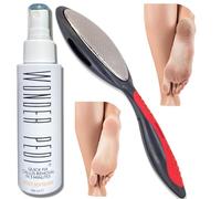 Wonder Pedi Lima per piedi bifacciale - Made in Germany - Scrubber piedi e ammorbidente per piedi rimozione calli.