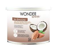 Wonder Wax Vaso Cera Cocco Mandorla 400ml