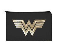 Wonder Woman 1984 - Trousse per trucchi, con logo dorato