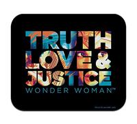 Wonder Woman 1984 Truth Love and Justice - Tappetino per mouse sottile a basso profilo