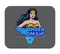 Wonder Woman 80th Classic Comic Smile - Tappetino per mouse sottile a basso profilo