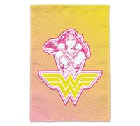 Wonder Woman 80th Pink Power Garden Yard Flag