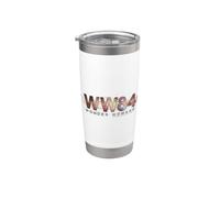 Wonder Woman 84 Logo Bicchiere termico in acciaio inox doppia parete