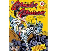 Wonder Woman Adventure 60 x 80 cm Stampa su Tela, Multicolore