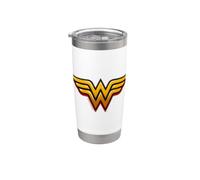 Wonder Woman Airbrush Logo Bicchiere termico in acciaio inox doppia parete