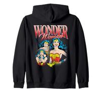 Wonder Woman Classic Bootleg Felpa con Cappuccio