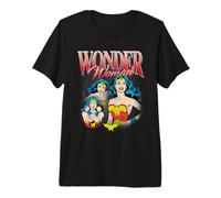 Wonder Woman Classic Bootleg Maglietta Premium