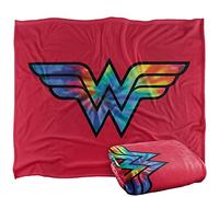 WONDER WOMAN Coperta super morbida al tatto con logo, 152 x 127 cm