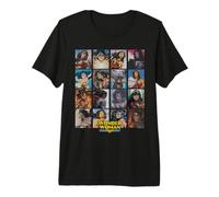 Wonder Woman Cover Squares Maglietta Premium
