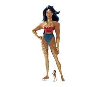 Wonder Woman Da Dc League Of Super-Pets Ufficiale Cartone Sagoma + Gratuito Mini