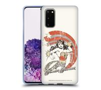 WONDER WOMAN DC COMICS ARTE VINTAGE CUSTODIA COVER MORBIDA IN GEL PER SAMSUNG 1