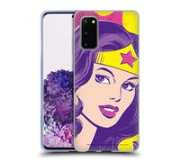 WONDER WOMAN DC COMICS ARTE VINTAGE CUSTODIA COVER MORBIDA IN GEL PER SAMSUNG 1