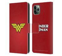 WONDER WOMAN DC COMICS LOGO CUSTODIA COVER PORTAFOGLIO IN PELLE PER APPLE iPHONE
