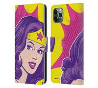 WONDER WOMAN DC COMICS VINTAGE ART CUSTODIA COVER A PORTAFOGLIO PER APPLE iPHONE