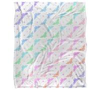 Wonder Woman Gradient Pattern Coperta super morbida al tatto setoso - 152 x 127 cm