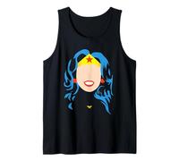 Wonder Woman Large Face Canotta