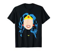 Wonder Woman Large Face Maglietta