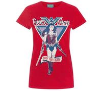 Wonder Woman - Maglietta a maniche corte Join The Fight - Donna (NS4757)