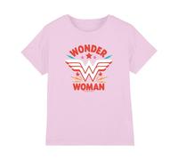 Wonder Woman Maglietta Grosso Logo Bambini (TV26362)