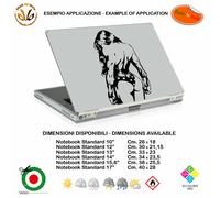 Wonder Woman superhero adesivo notebook tablet sticker pvc black white cropped