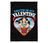 Wonder Woman Truth is my Valentine Garden Yard Flag (Pola non inclusa)