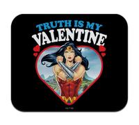 Wonder Woman Truth is My Valentine - Tappetino per mouse sottile a basso profilo