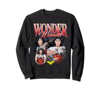 Wonder Woman White Cape Bootleg Felpa