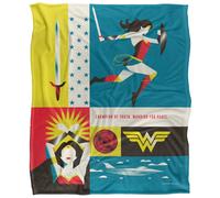 Wonder WomanVellutato Icone Supermorbido Coperta (TV23698)